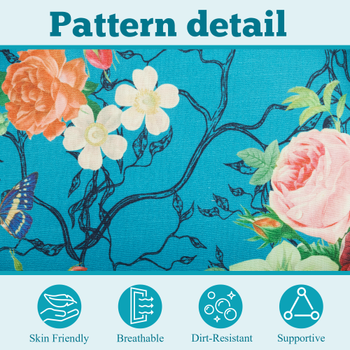 Fauteuil d'appoint moderne U-HOMY de 37,5 po de haut, fauteuil à dossier haut, canapé en tissu rembourré avec bouton et pattes en bois pour le