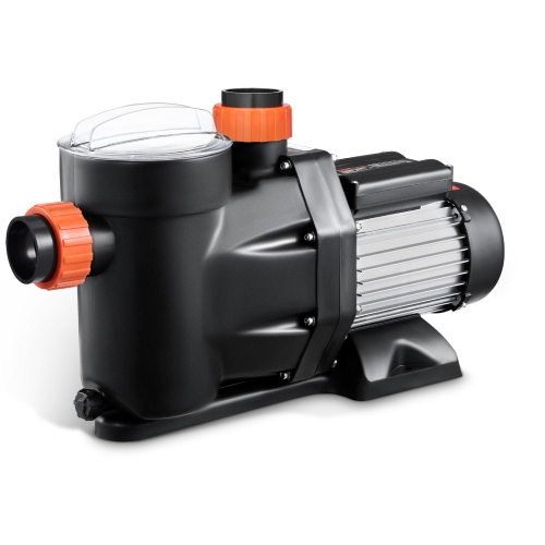 VEVOR 2.5 HP Above Ground Pool Pump, 148 GPM Max Flow Single Speed Swimming Pool Pump, 220V 3450 RPM 62 ft Max Head Lift with PP Shell Strainer