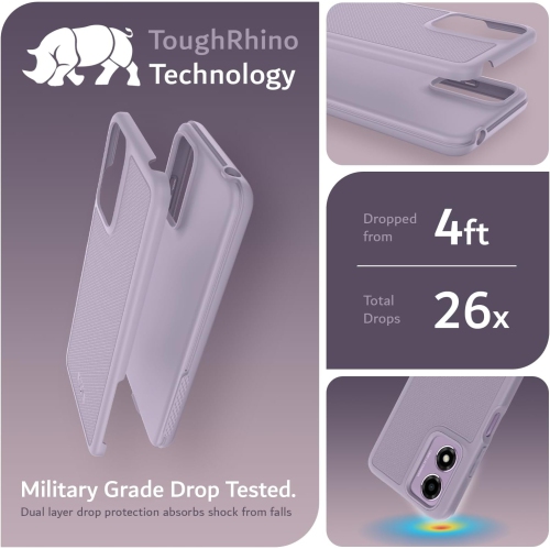 Étui MergeGrip de TUDIA pour Moto E14/G04/G24/G04s de Motorola - Violet