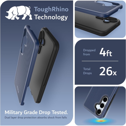 Étui MergeGrip de TUDIA pour Galaxy S24 FE 2024 de Samsung - Indigo