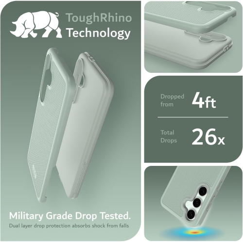 Étui MergeGrip de TUDIA pour Galaxy S24 FE 2024 de Samsung - Lys verts