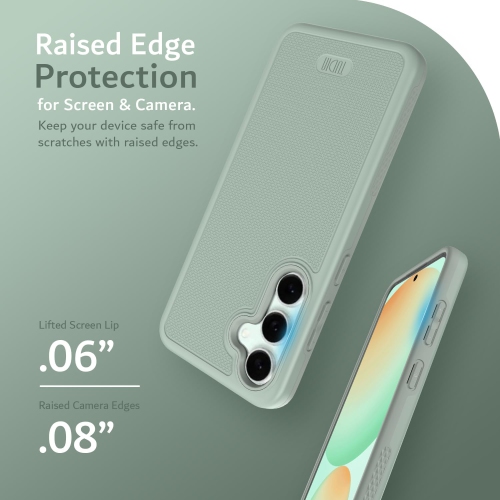 Étui MergeGrip de TUDIA pour Galaxy S24 FE 2024 de Samsung - Lys verts