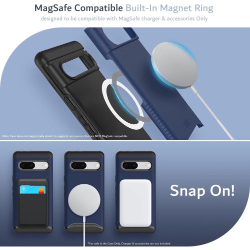 Étui Merge de TUDIA compatible avec MagSafe pour Pixel 7 2022 de Google - Indigo