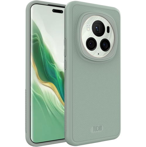 TUDIA MergeGrip for Honor Magic 6 Pro Case 5G 2024 Military Grade Cover - Green Lily