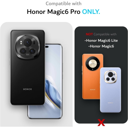 TUDIA MergeGrip for Honor Magic 6 Pro Case 5G 2024 Military Grade Cover - Indigo Blue