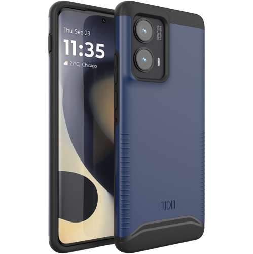 TUDIA Merge for Motorola Edge 2024 Case 5G Military Grade Cover - Indigo Blue