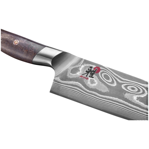 MIYABI IKI 7 inch, Santoku, Brown