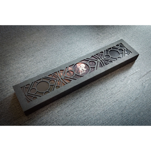 MIYABI IKI 7 inch, Santoku, Brown