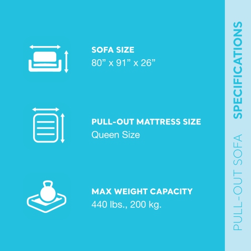 Intex – Canapé-lit coulissant gonflable grand format avec fauteuil-lit, gris foncé