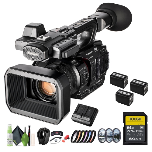 Panasonic AG-X20ED / HC-X20 4K Professional Camcorder 20x Zoom UHD 60p + 64GB Memory Card
