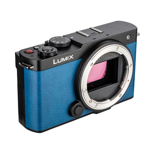 Panasonic Lumix S9 Camera(Blue), Rode VideoMicro Camera-Mount Shotgun Microphone