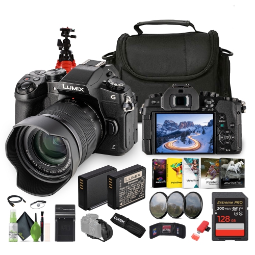 Appareil photo numérique Lumix DMC-G85 de Panasonic avec objectif 12-60&nbsp;mm, carte mémoire 128&nbsp;Go