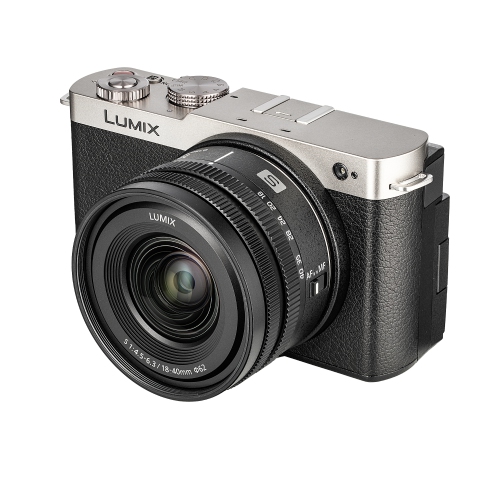 Panasonic Lumix S9Camera with 18-40mm f/4.5-6.3 Lens(Silver), 128GBMemory Card