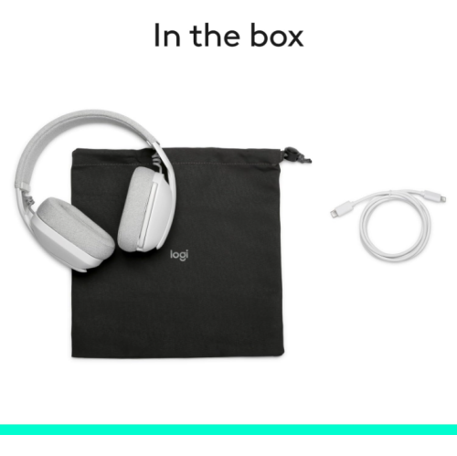 Refurbished - Logitech Zone Vibe 100 Lightweight Wireless Over-Ear Headphones with Noise-Canceling Microphone, Advanced Multipoint Bluetooth Headset