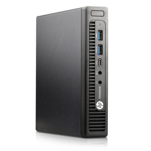 HP EliteDesk 800 G2 Mini Business Desktop - Intel Core i5-6500T, 16GB Memory, 512GB SSD, Win 11 Pro + Wi-Fi by HP - Refurbished condition - Image 2