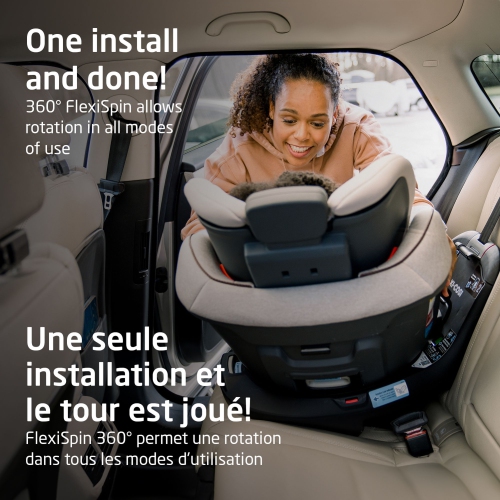 Siège d'auto convertible tout-en-un rotatif Andi 360 de Maxi Cosi - Vert authentique