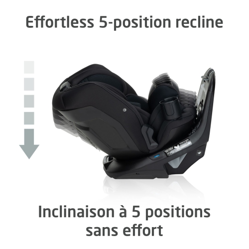 Maxi Cosi Andi 360 Rotating All-In-One Convertible Car Seat - Authentic Black