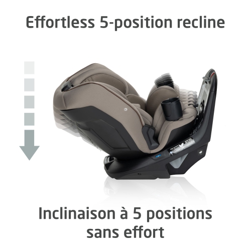 Siège d'auto convertible tout-en-un rotatif Andi 360 de Maxi Cosi - Truffe authentique