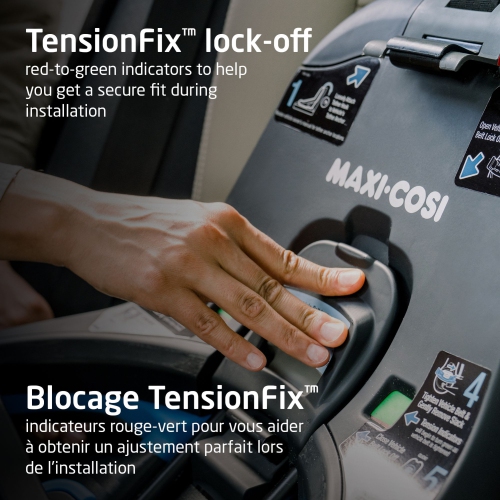 Siège d'auto convertible tout-en-un rotatif Andi 360 de Maxi Cosi - Truffe authentique