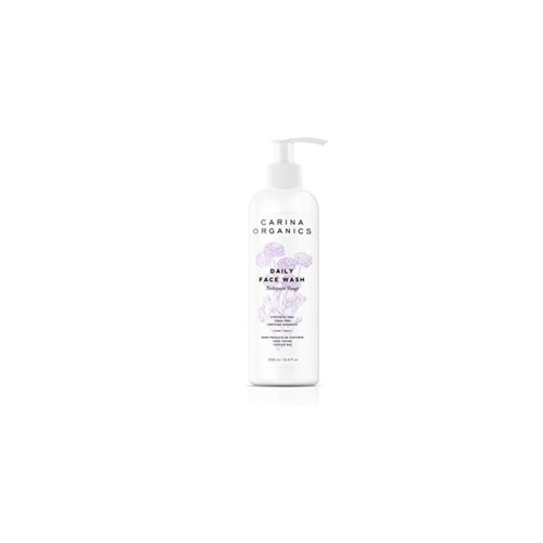 Carina Organics Unscented Face Wash, 250ml, White
