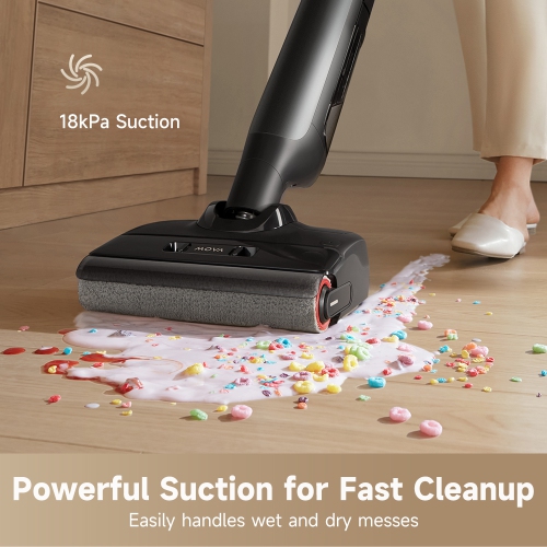 MOVA M10 Cordless Wet&Dry Vacuum Cleaner,Dual-Edge Self-Cleaning,18bar Suction,Zero-Tangle
