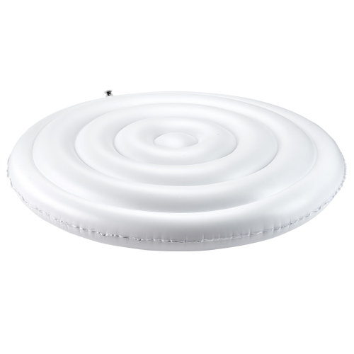 Couvercle de spa gonflable de 5,4 pi VEVOR, couvercle de spa rond, housses isolées pour spa gonflable, couvercle étanche et écoénergétique pour usage