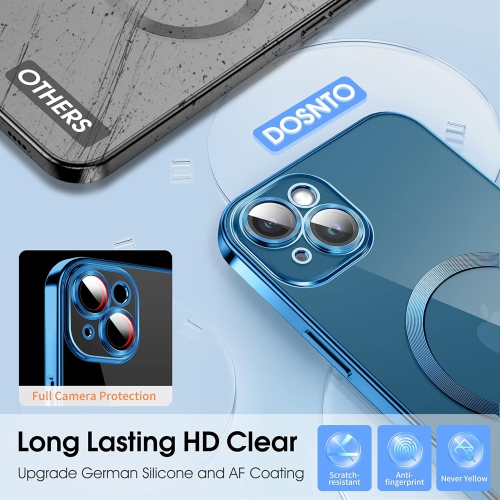 Tasnim iPhone 14 Pro Case, Compatible with MagSafe, Military-Grade Protection, Resists Yellowing and Scratches, Magnetic Phone Case for iPhone 14 Pro