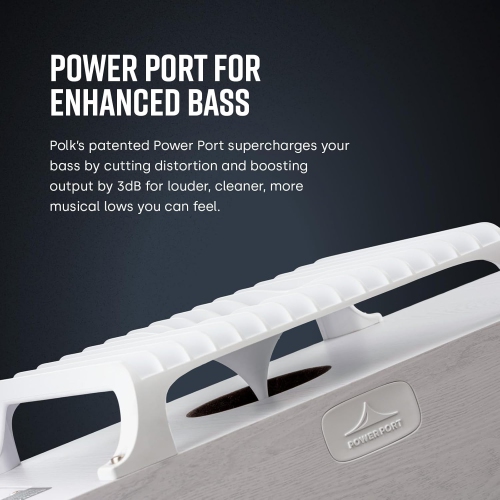 Polk Audio Signature Elite ES30 Center Channel Speaker - Hi-Res Audio Certified, Dolby Atmos & DTS:X Compatible, 1" Tweeter & Two 5.25" Woofers, Dual