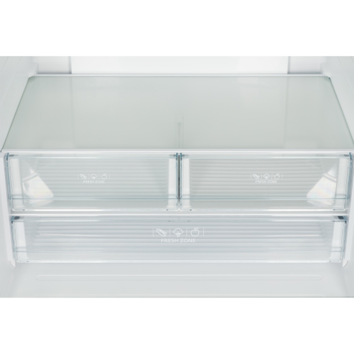 Forno Rivello – Réfrigérateur à deux portes de 36&nbsp;po en acier inoxydable, distributeur d'eau interne, glace filtrée, tablettes réglables,