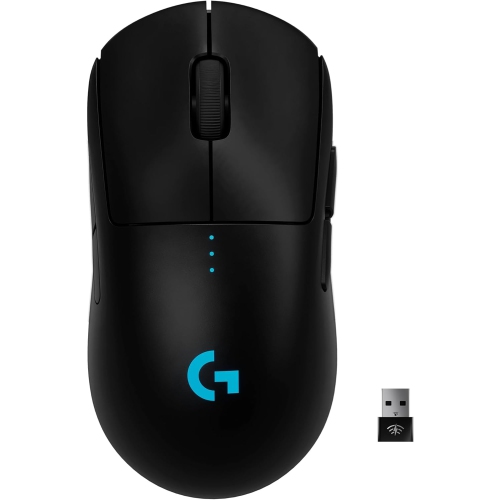 Souris de jeu sans fil G Pro de Logitech avec performance de qualité eSports - Noir