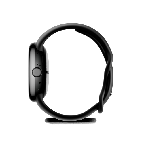 Boîte ouverte - Pixel Watch 2 de Google - Wi-Fi - Boîtier en aluminium noir mat/Bracelet sport obsidienne