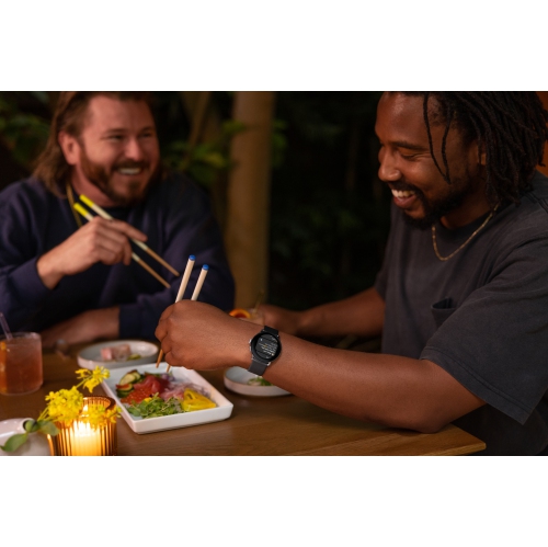 Boîte ouverte - Pixel Watch 2 de Google - Wi-Fi - Boîtier en aluminium noir mat/Bracelet sport obsidienne