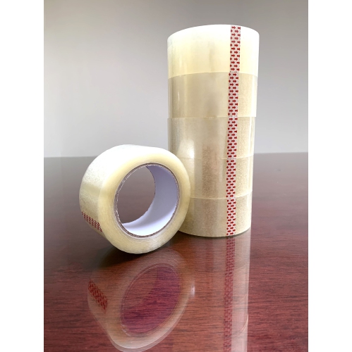 Ruban d'2&nbsp;mil emballage transparent haut de gamme HS, 1 boîte, 1,9&nbsp;po de largeur, ruban d'emballage robuste et durable pour l'expédition et