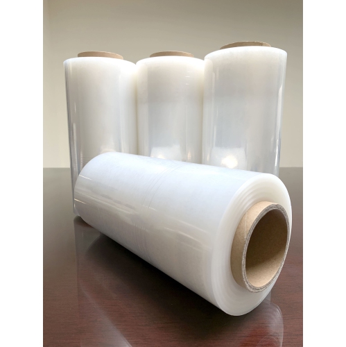 Enveloppe extensible haut de gamme HS, 1 boîte, 12&nbsp;po x 1476 pi, film transparent de calibre 90 – robuste, autocollant autoadhésif pour