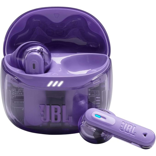 JBL Tune Flex 2 Ghost Edition - True Wireless Noise Cancelling Earbuds - Ghost Mauve