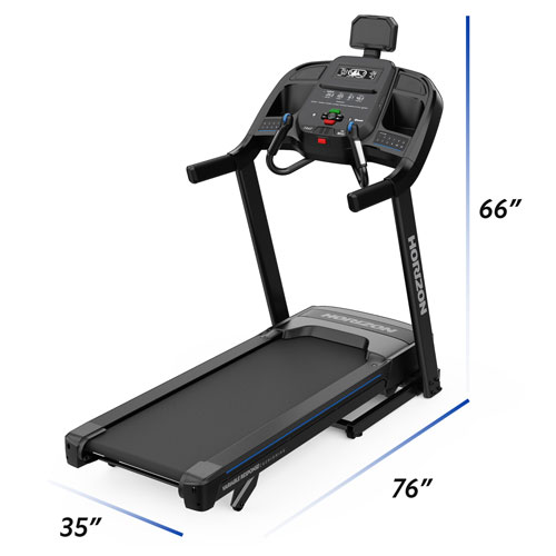 Horizon Fitness 7.0AT Folding Treadmill - Free 2-Month JRNY Membership*
