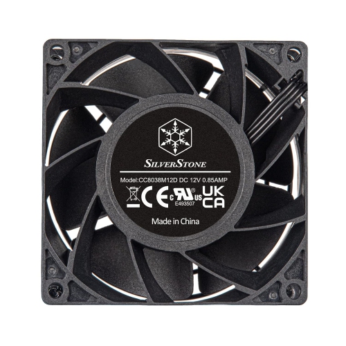 SilverStone Technology FHS 80X High Performance 80mm x 38mm PWM Industrial/Server Fan, SST-FHS80X