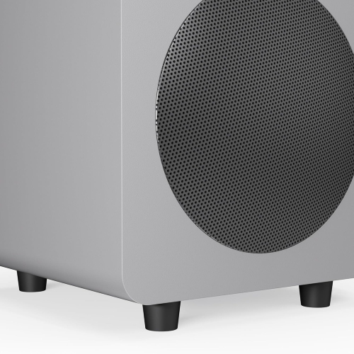 Haut-parleur d'extrêmes graves amplifié scellé SUB6 de Kanto | Puissance de crête 200&nbsp;W | Haut-parleur de graves de 6&nbsp;po | Basses rapides