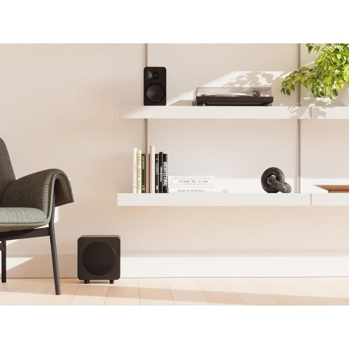 Haut-parleur d'extrêmes graves amplifié scellé SUB6 de Kanto | Puissance de crête 200&nbsp;W | Haut-parleur de graves de 6&nbsp;po | Basses rapides