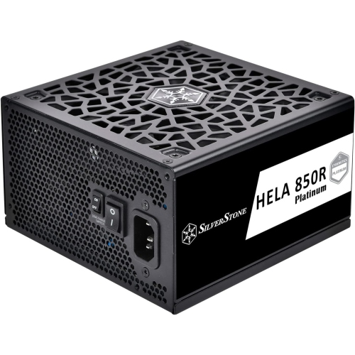SilverStone Technology HELA 850R Platinum 850W PCIe Gen 5 / ATX 3.1 Power Supply with A+ Noise Rating, SST-HA850R-PM (Made in Vietnam)
