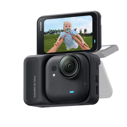 Insta360 Go Ultra Waterproof 4k 360° Sports Camera Creator Bundle - Black