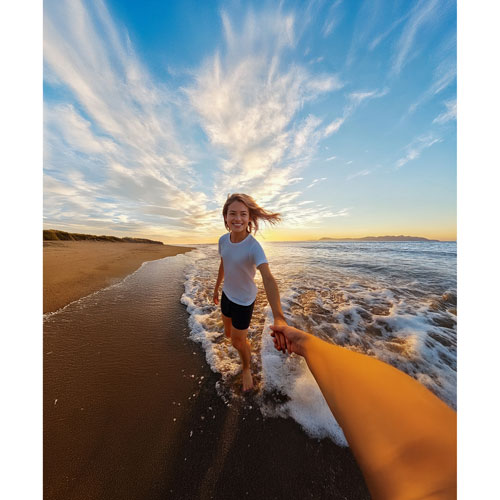 Insta360 Go Ultra Waterproof 4k 360° Sports Camera Creator Bundle - White