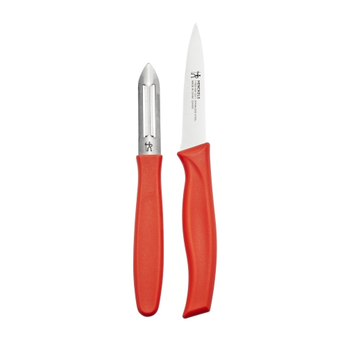 HENCKELS – Ensemble de couteaux 2 pièces Kitchen Elements, rouge