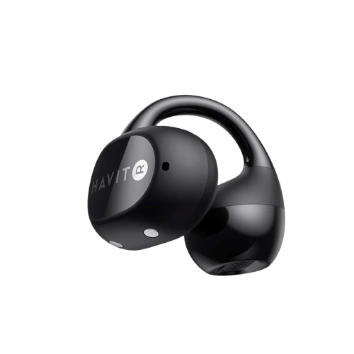 Havit – Écouteurs oreilles libres à pince ENC Bluetooth LITE TWS sans fil V5.4 OWS916_Noir