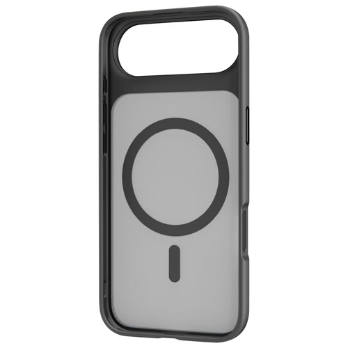 TUFF8 GlideGuard Fitted Soft Shell Case with MagSafe for iPhone Air - Smoke Black