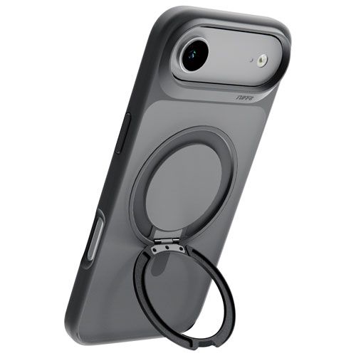 TUFF8 Glide 360 Fitted Hard Shell Case with MagSafe for iPhone Air - Smoke Black