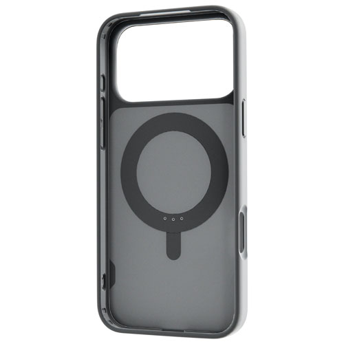TUFF8 Glide 360 Fitted Hard Shell Case with MagSafe for iPhone 17 Pro Max - Smoke Black