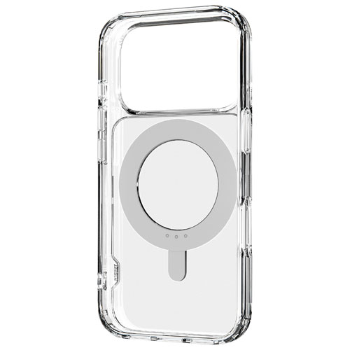 Étui rigide ajusté Glide 360 de TUFF8 avec MagSafe pour iPhone 17 Pro - Transparent