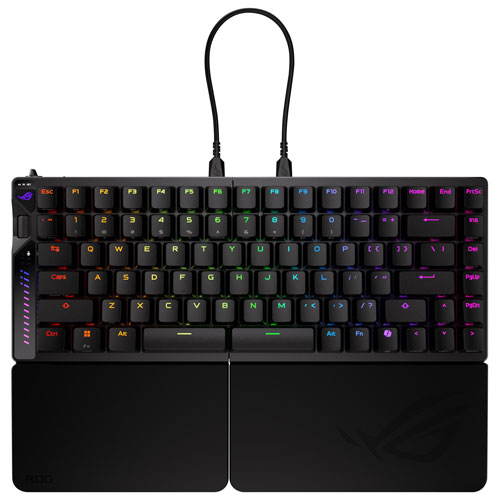 ASUS M703 ROG Falcata Bluetooth 75% Split Gaming Keyboard - Black