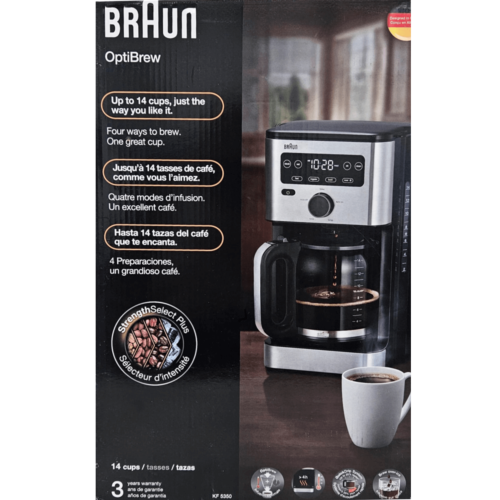 Braun Optibrew Coffee Maker #KF-5350 Refurbished